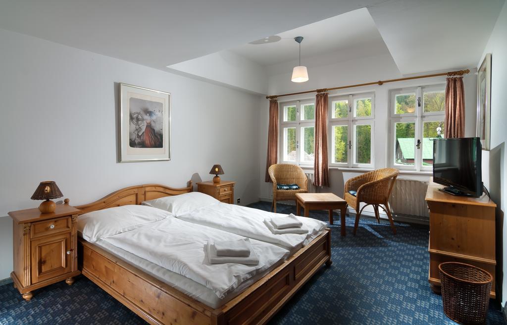 Depandance Villa Hubertus Špindlerŭv Mlýn Oda fotoğraf